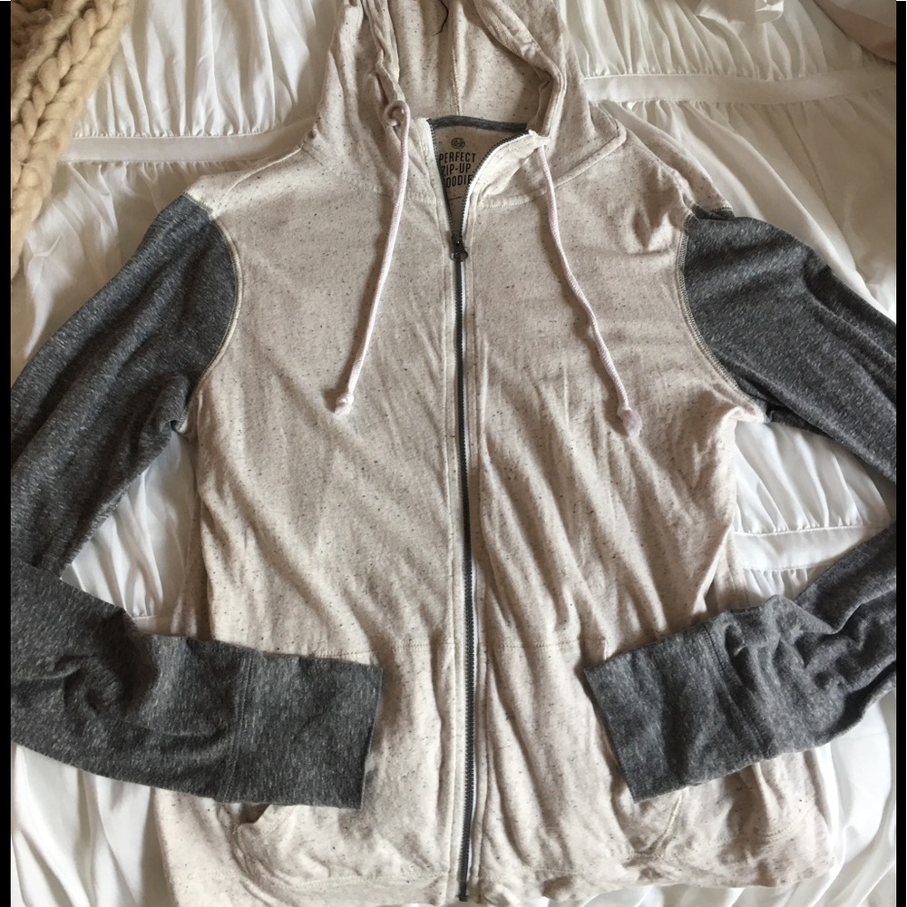 Zip up hoodie